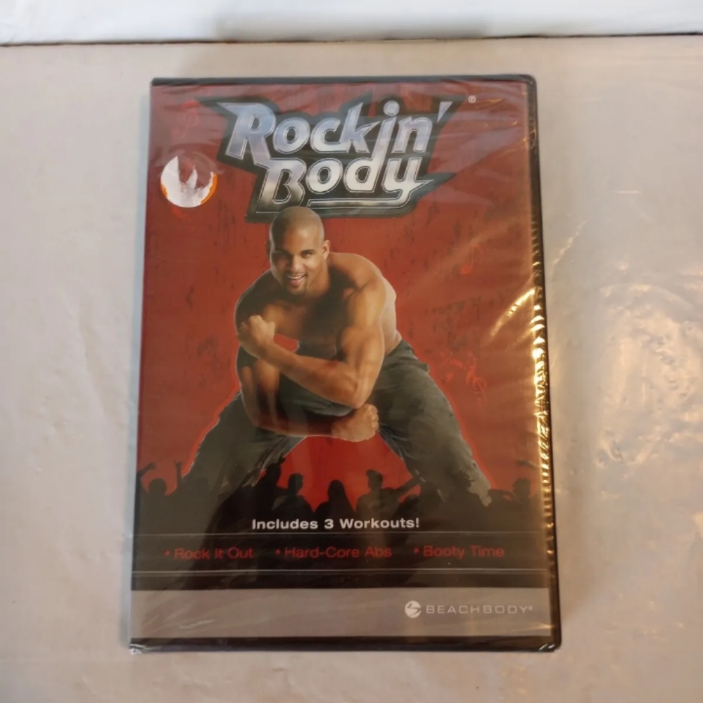 Rockin’ Body Beachbody Shaun T DVD 3 Workouts 2013 New Sealed